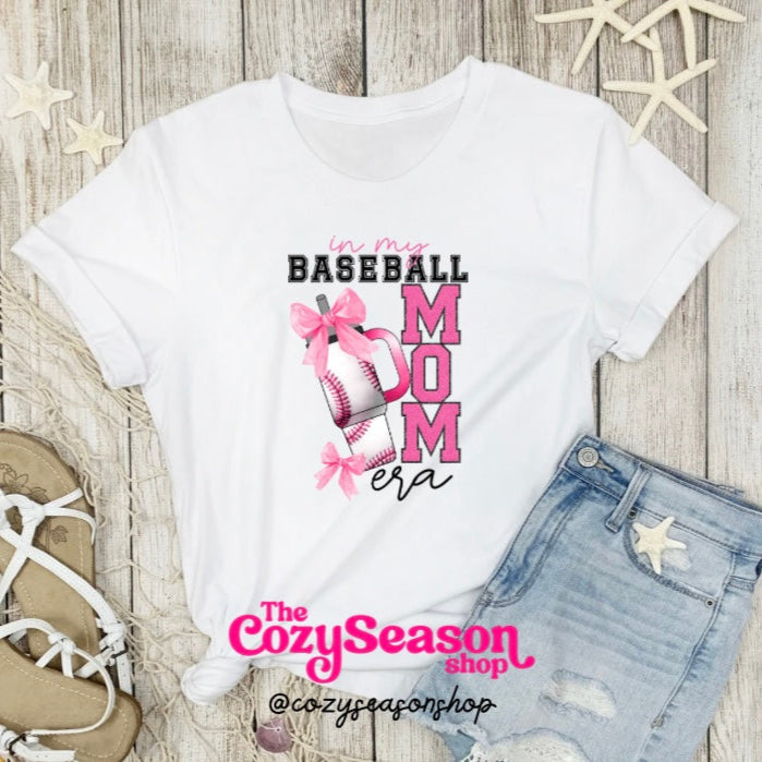 Coquette Baseball Mom Era - T-Shirt