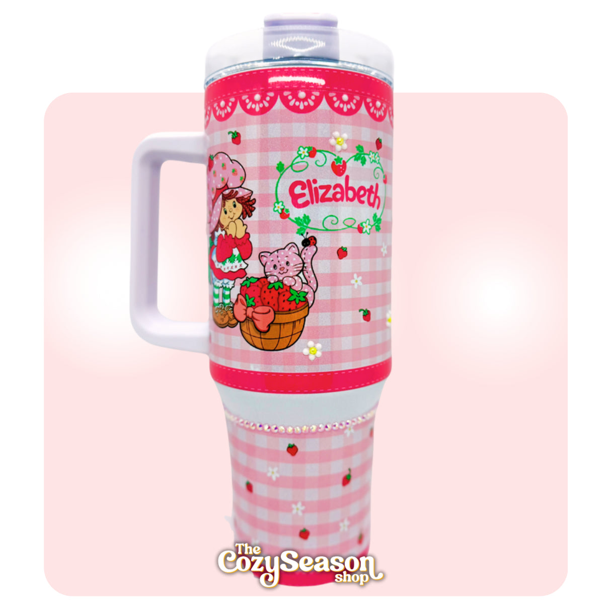 Pink Strawberry SC - 40oz Tumbler