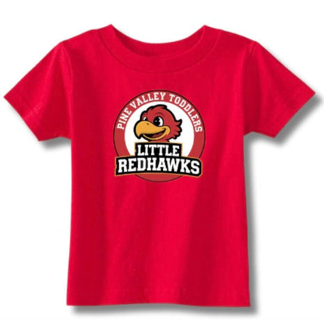 PINE VALLEY TODDLERS LOGO - Toddler T-Shirt RED