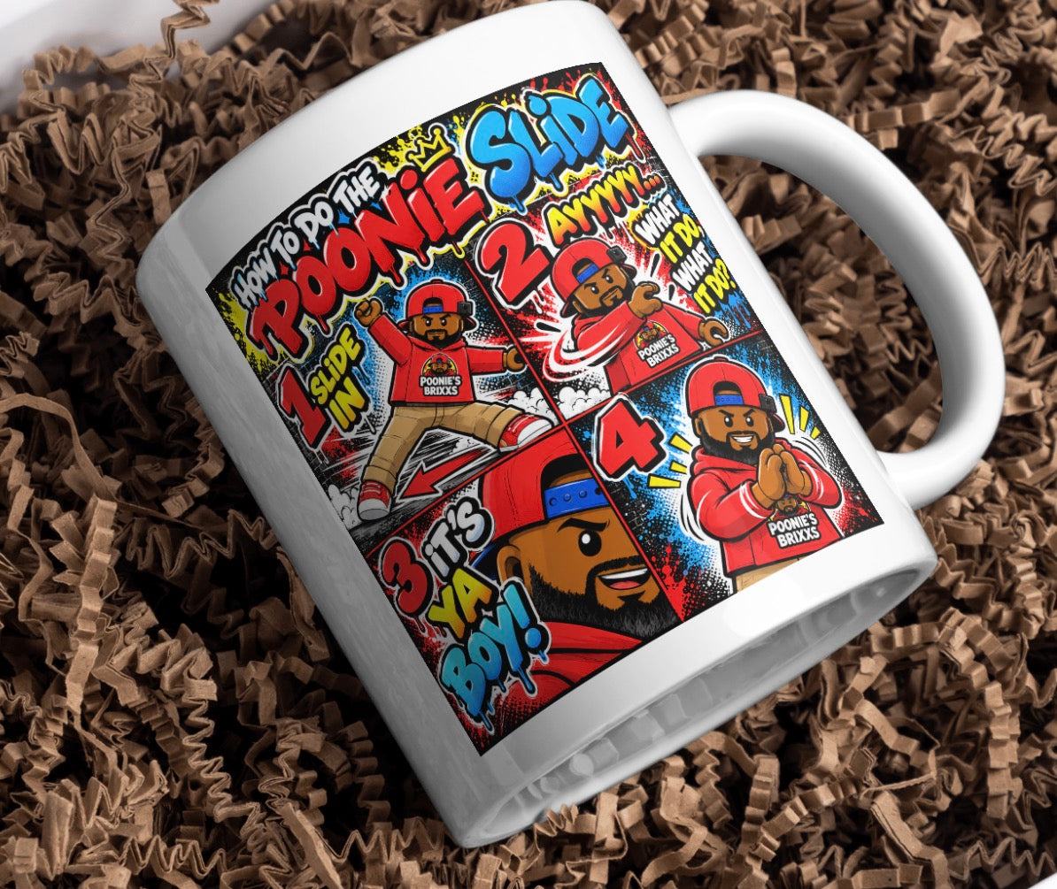 ⭐️NEW!⭐️ How to do the Poonie Slide- Ceramic Mug