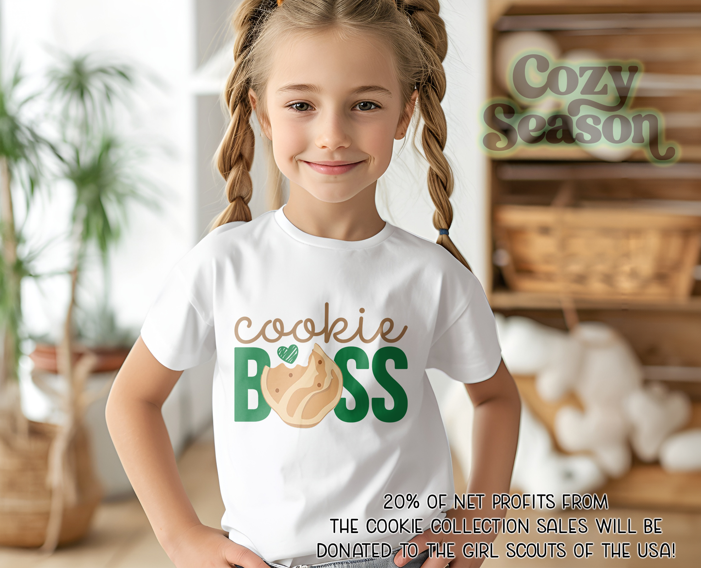 COOKIE BOSS - Unisex Kids T-Shirt