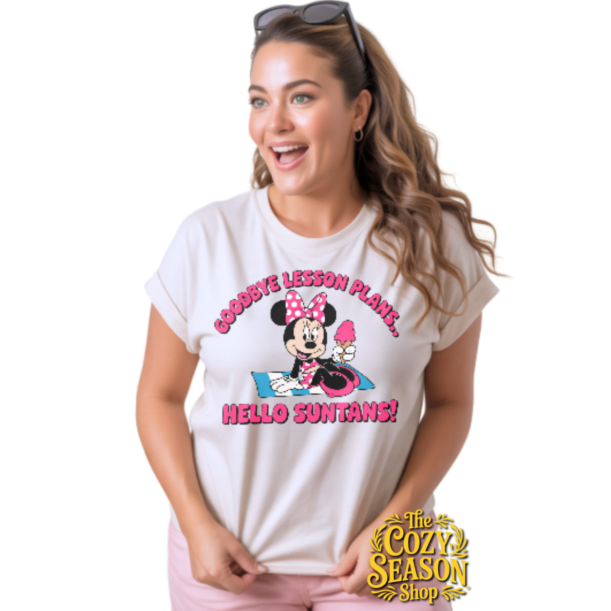 Goodbye Lesson Plans, Hello Suntans - COZY T-SHIRT