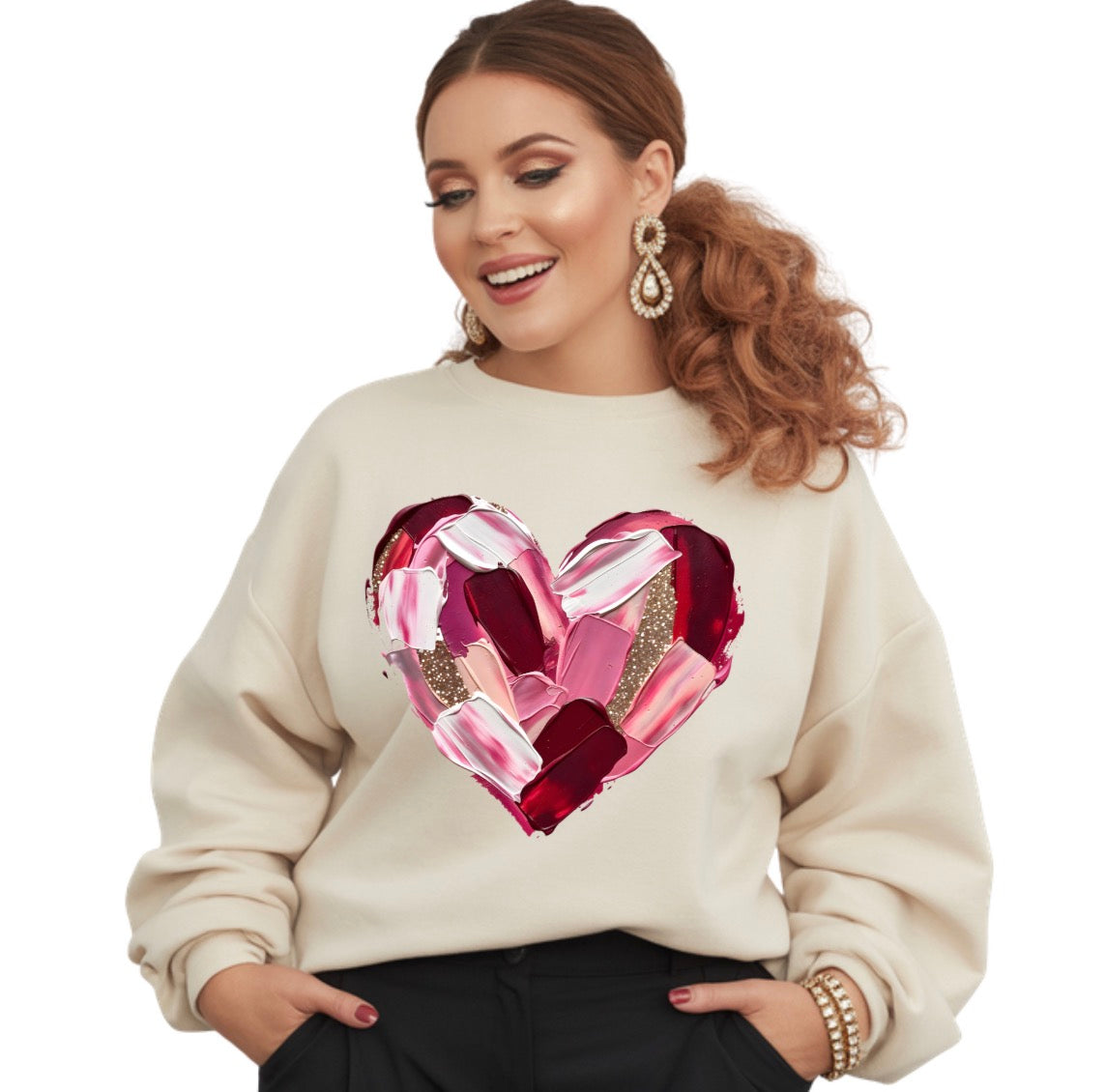 PAINTED HEART - Unisex Sweatshirt