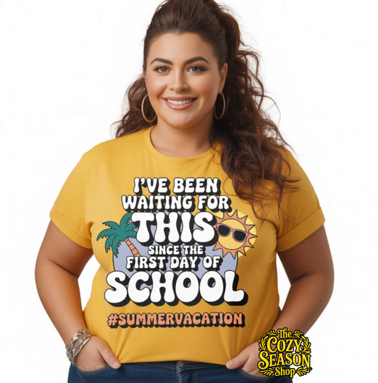Been waiting for this since the first day of school - COZY Unisex T-SHIRT
