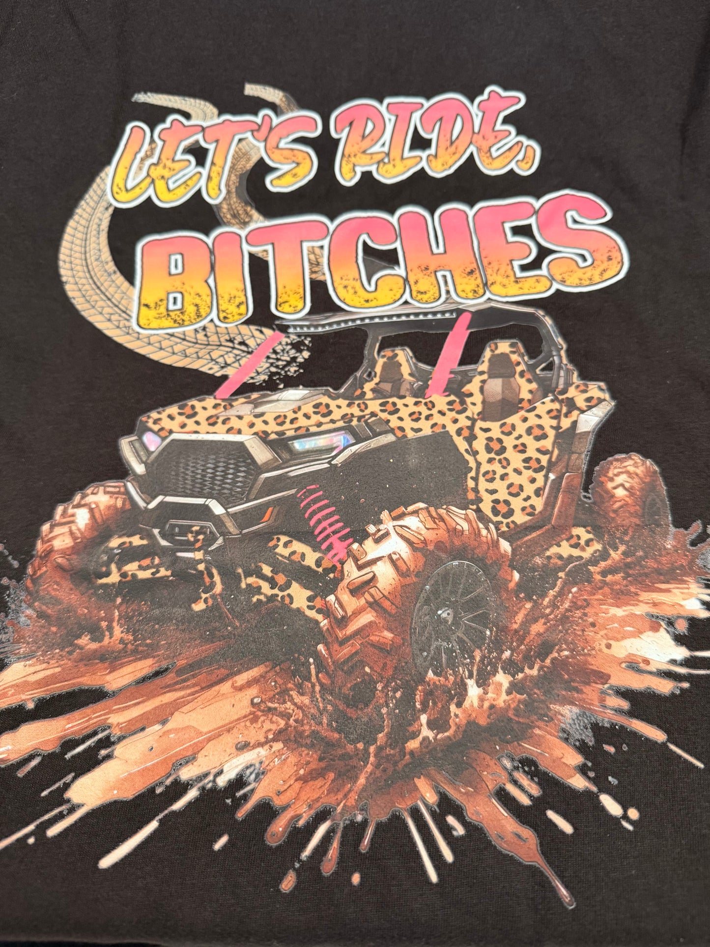 LET'S RIDE BITCHES - Unisex T-Shirt