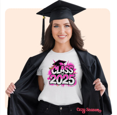 CLASS OF 2025 Paint Splash - Unisex T-Shirt