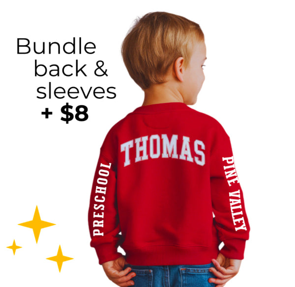 PINE VALLEY PRESCHOOL LOGO - Toddler Long-Sleeve T-Shirt GRAY