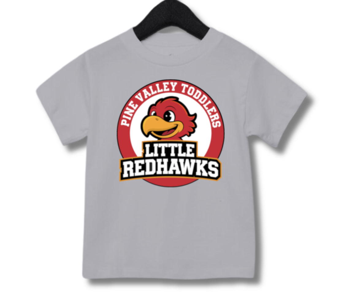 PINE VALLEY TODDLERS LOGO - Toddler T-Shirt GRAY