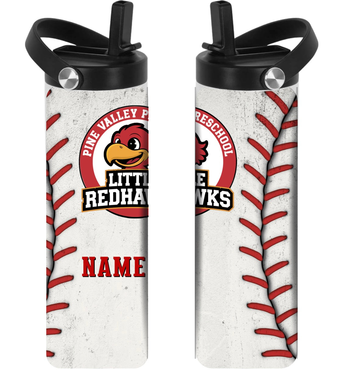 PINE VALLEY PRESCHOOL - BASEBALL - 20oz Sport Top Water Bottle