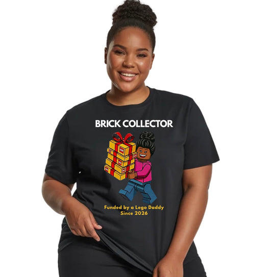 BRICK COLLECTOR - FEMININE - BROWN - UNISEX TEE