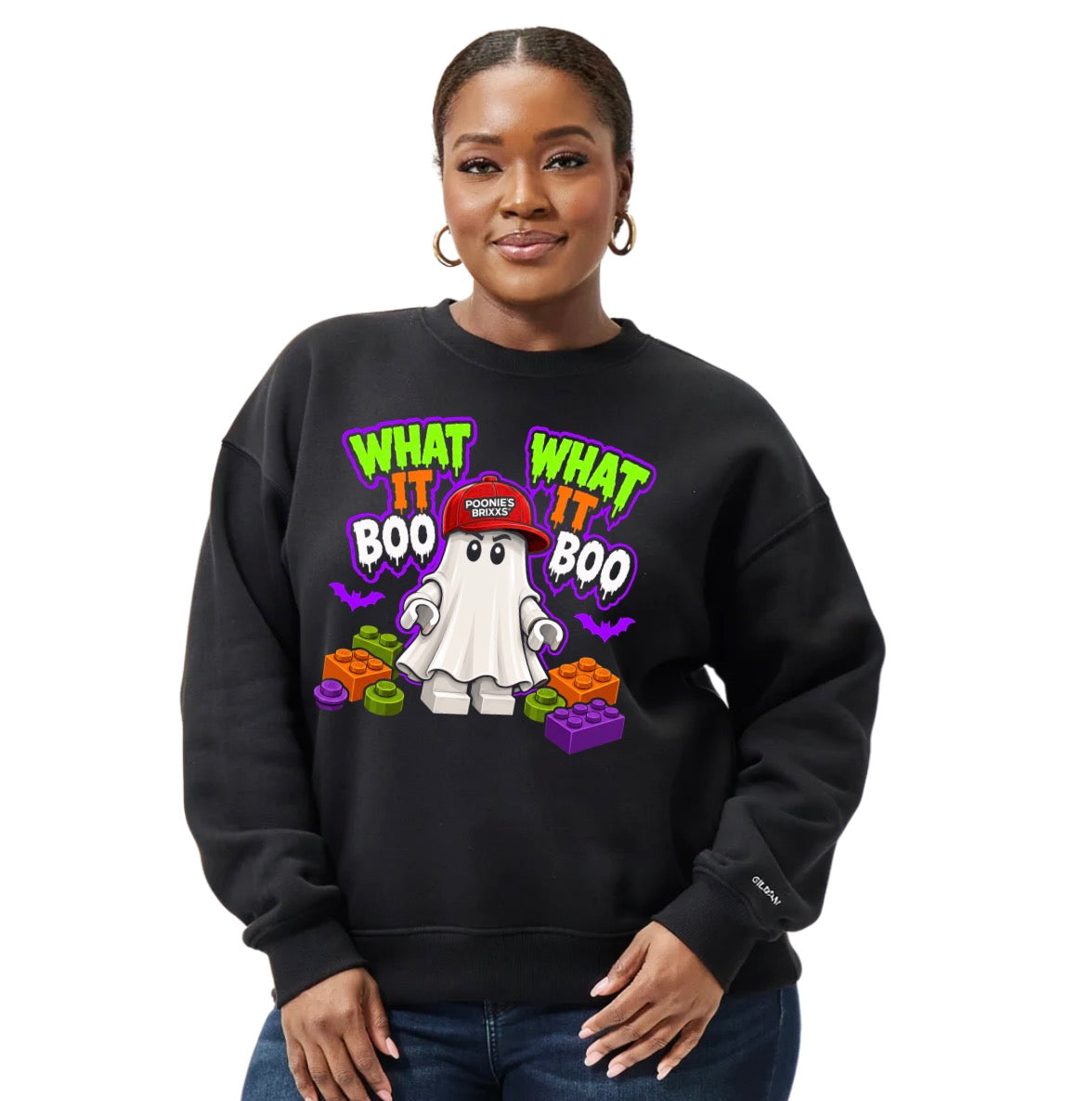 WHAT IT BOO - Crewneck Sweatshirt