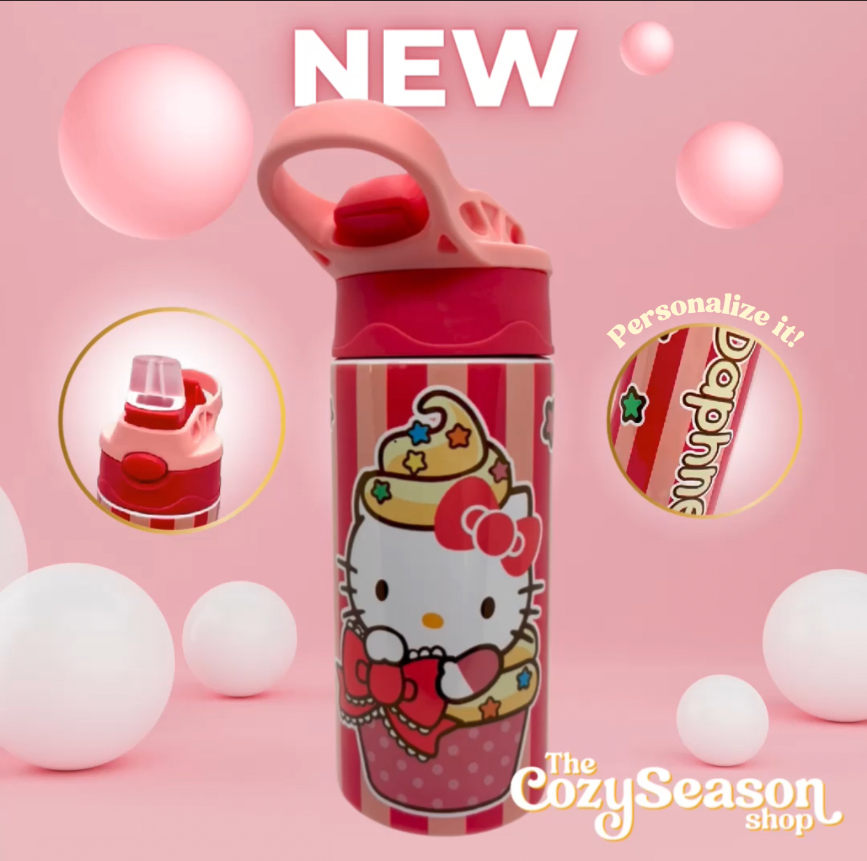Cupcake Kitty - Small Tumbler, 20oz