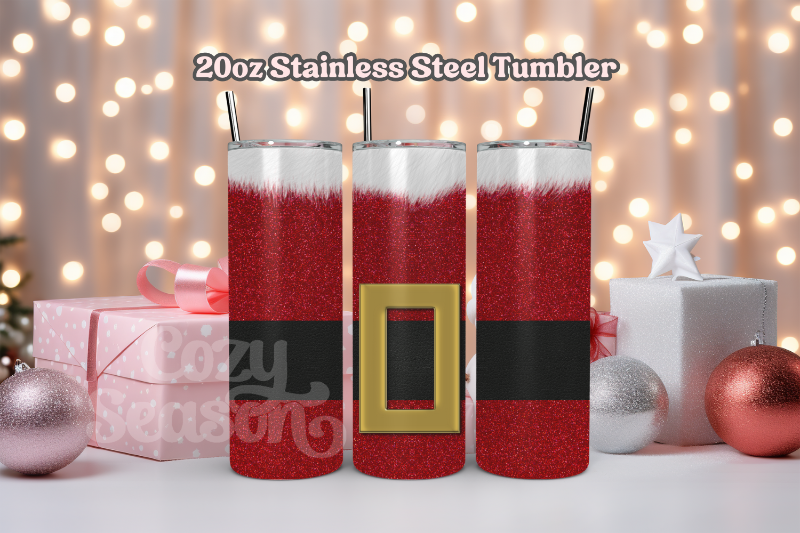 SANTA SUIT - 20oz Stainless Steel Travel Tumbler