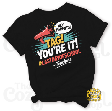 MEGAPHONE PARENTS - TAG YOU'RE IT - COZY T-SHIRT