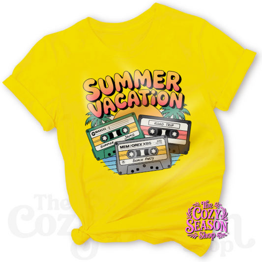 SUMMER VACATION MIX TAPES - COZY T-SHIRT