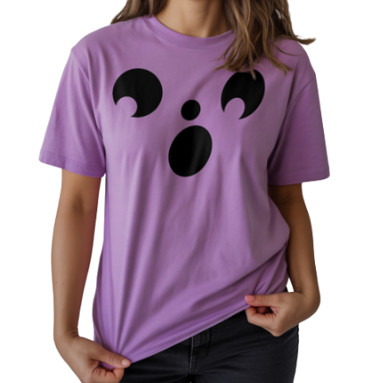 HAPPY FOOD BOO CREW (Ghost Style 2) - Adult Unisex T-Shirt