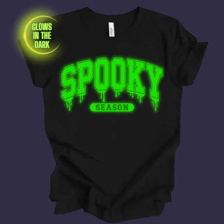 SPOOKY SEASON - Glow in the Dark Unisex T-Shirt