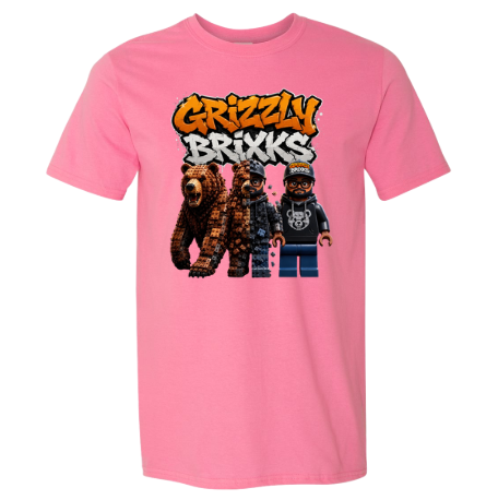 GRIZZLY BRIXKS Transformation - UNISEX TEE