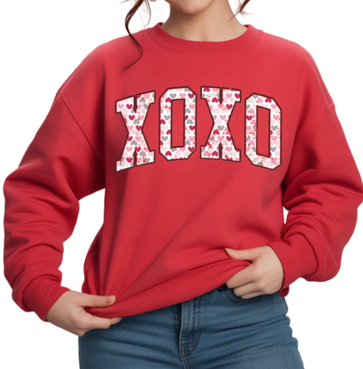 XOXO - University Style Unisex Sweatshirt