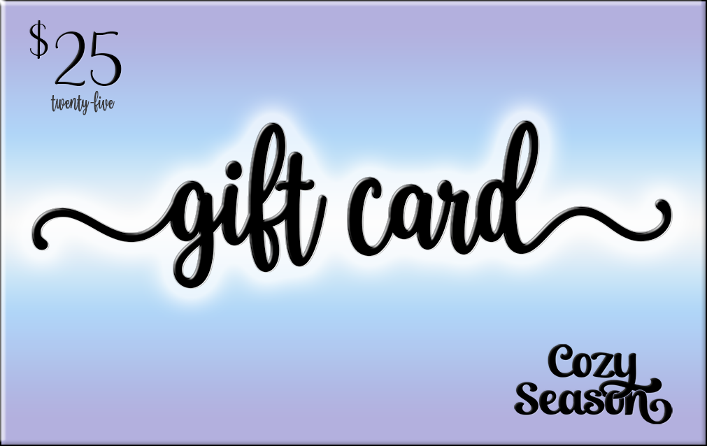 COZY SEASON GIFT CARD