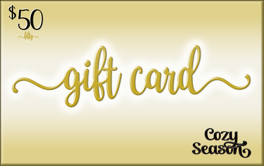 COZY SEASON GIFT CARD