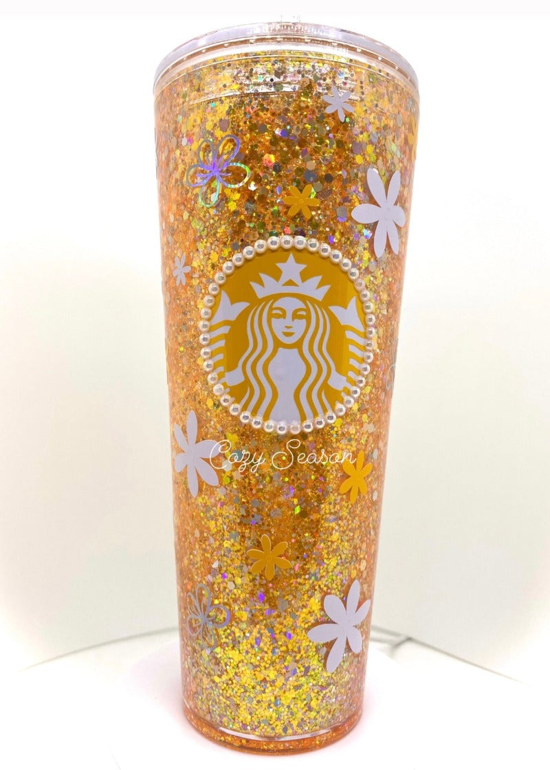 Cute Daisies - Snow Globe Cup
