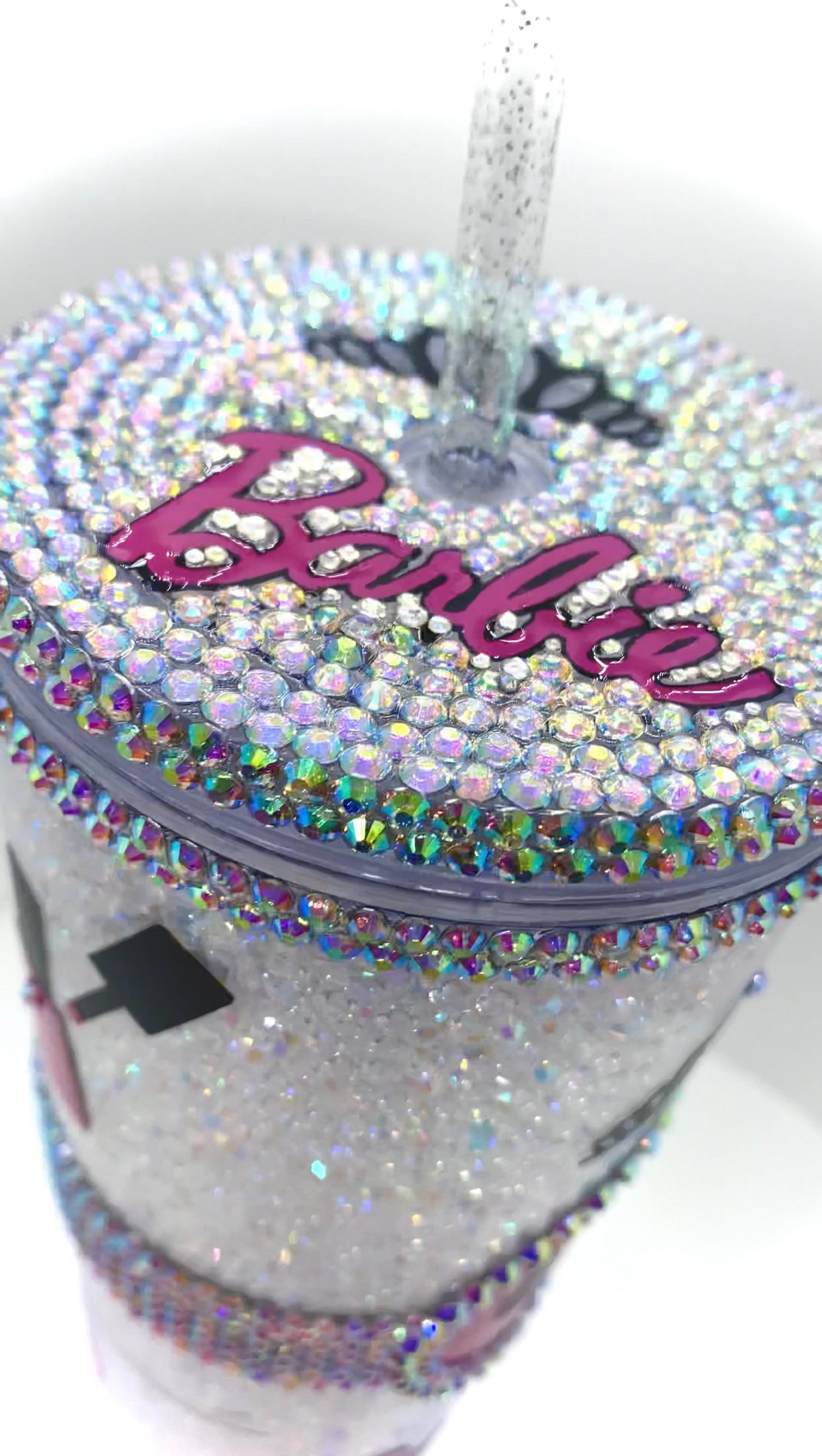 Doll in Diamonds - Rhinestone Filled Cup