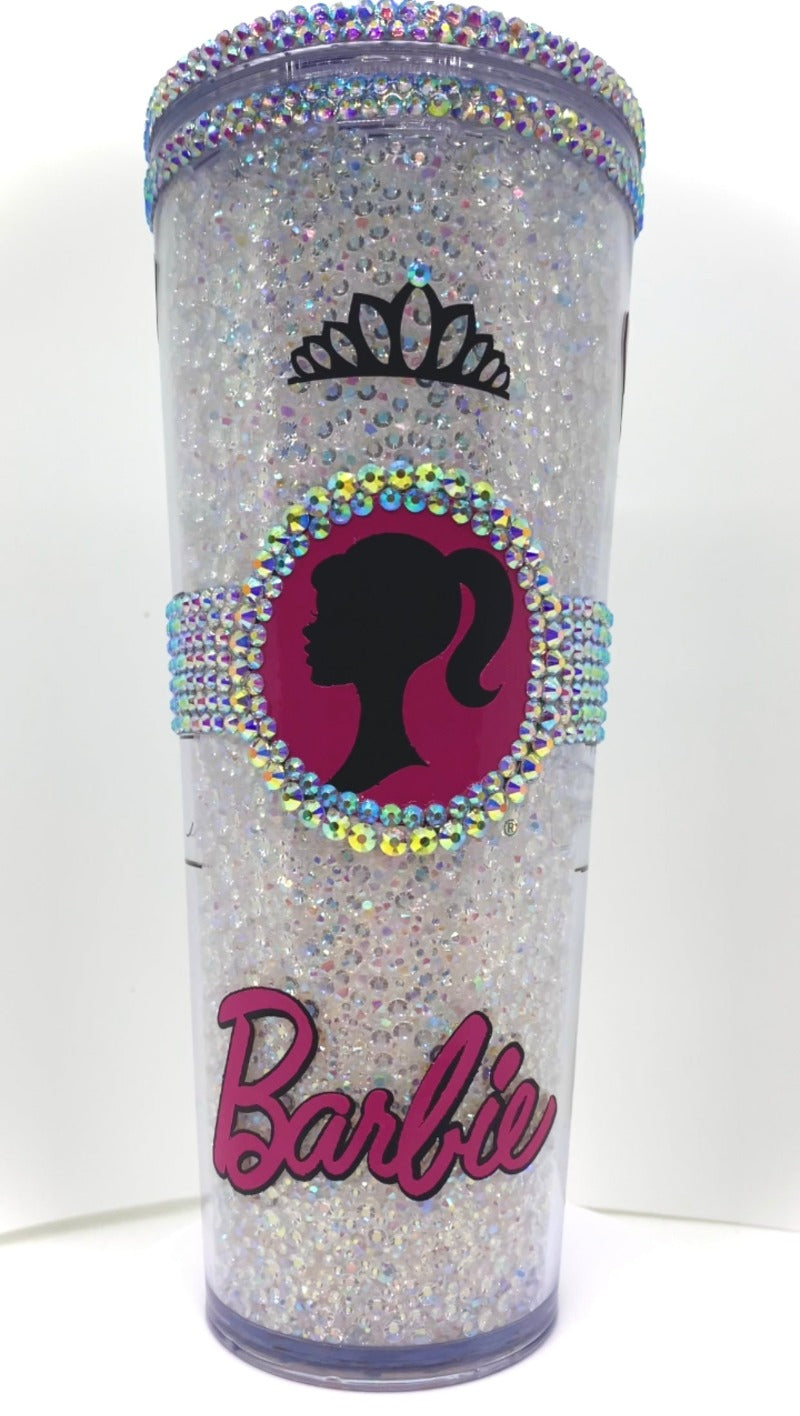 Doll in Diamonds - Rhinestone Filled Cup