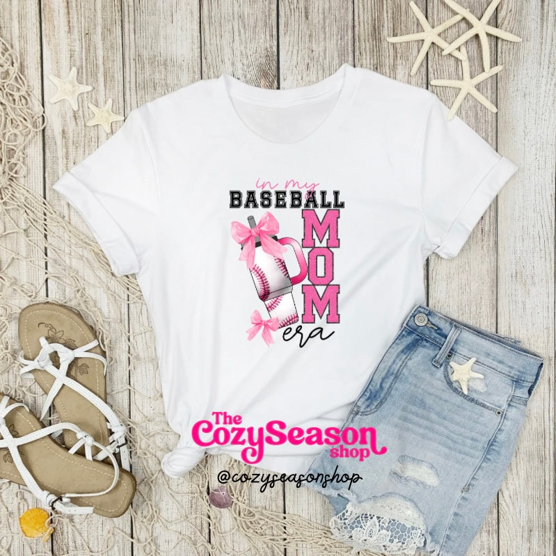 Coquette Baseball Mom Era - T-Shirt