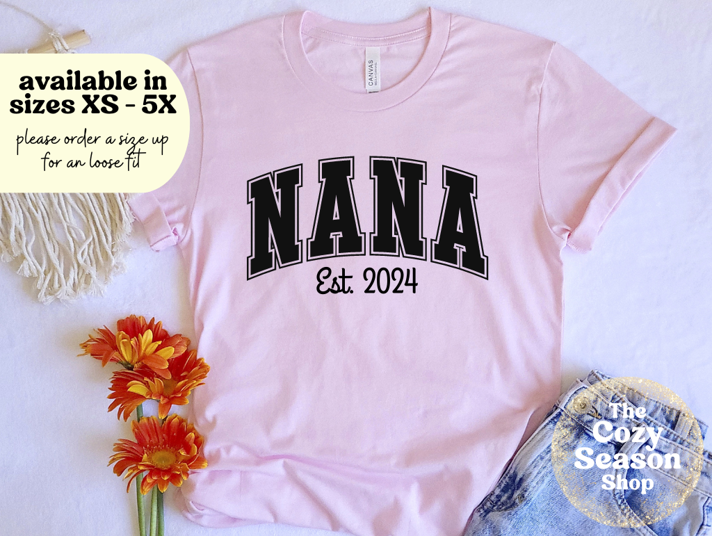 NANA GRANDMA T SHIRT