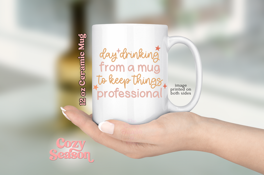 Day drinking professional - Coffee Mug