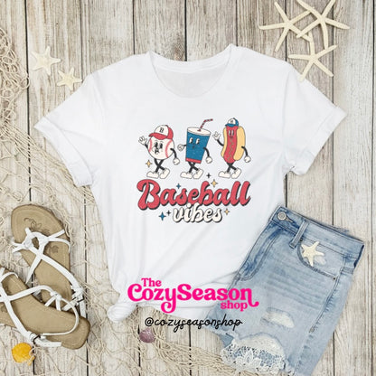 Baseball Vibes - Adult Unisex T-Shirt