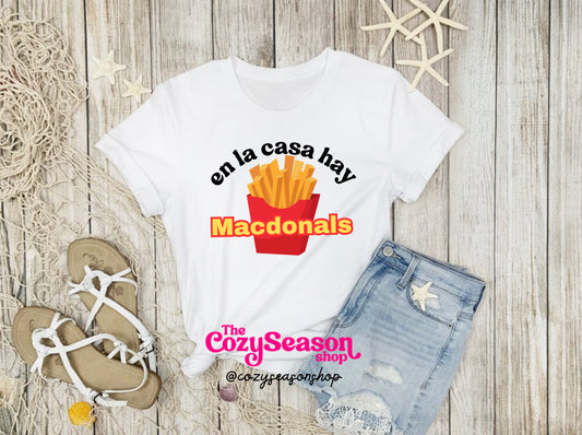 En la casa hay MacDonals - Unisex T-Shirt