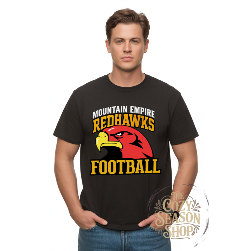 REDHAWKS FOOTBALL - Unisex T-Shirt BLACK