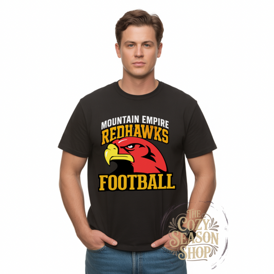 REDHAWKS FOOTBALL - Unisex T-Shirt BLACK