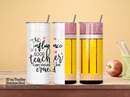 TEACHER INFLUENCE - 20oz Tumbler