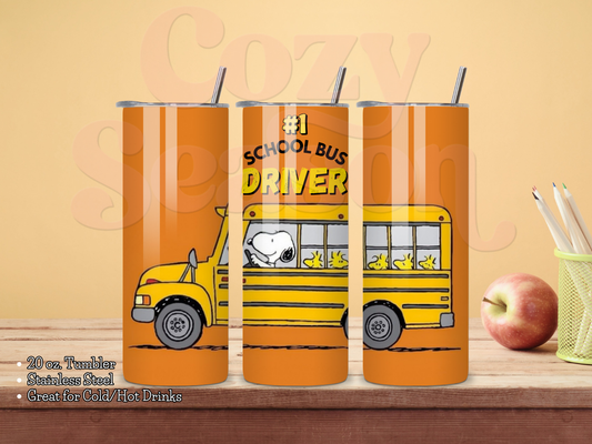 SCHOOL BUS DRIVER - 20oz Tumbler