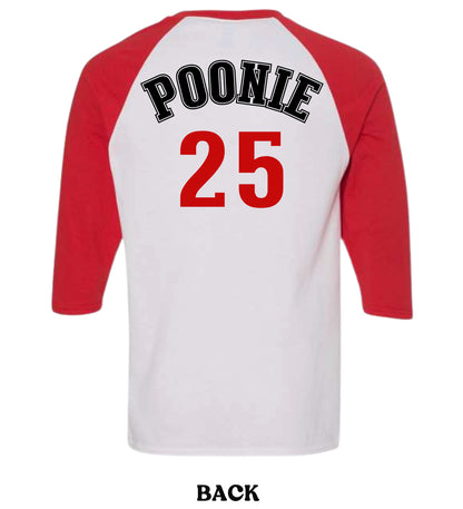 POONIE’S BRIXXS - UNISEX RAGLAN BASEBALL T-SHIRT