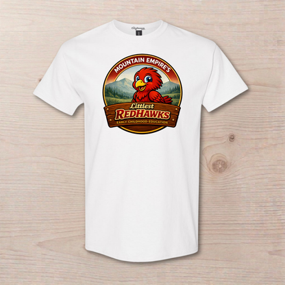 LITTLEST REDHAWKS - ADULT Unisex Tee - White