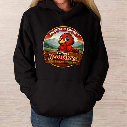 LITTLEST REDHAWKS -  Unisex Hooded Sweatshirt