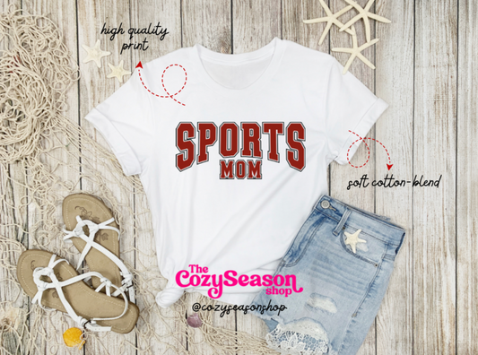 SPORTS MOM - Adult Unisex T-Shirt