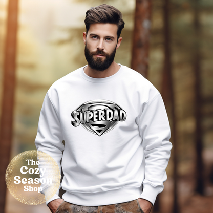 SUPER DAD - Tshirt or Sweatshirt option