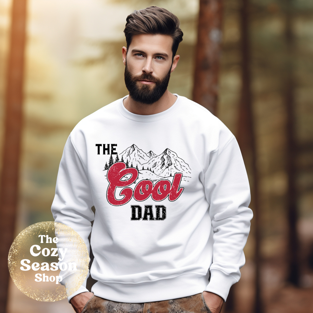 THE COOL DAD - Tshirt or Sweatshirt option