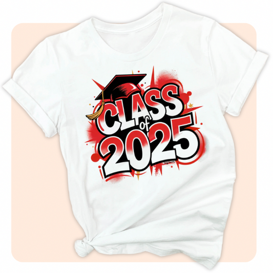 CLASS OF 2025 Paint Splash - Unisex T-Shirt