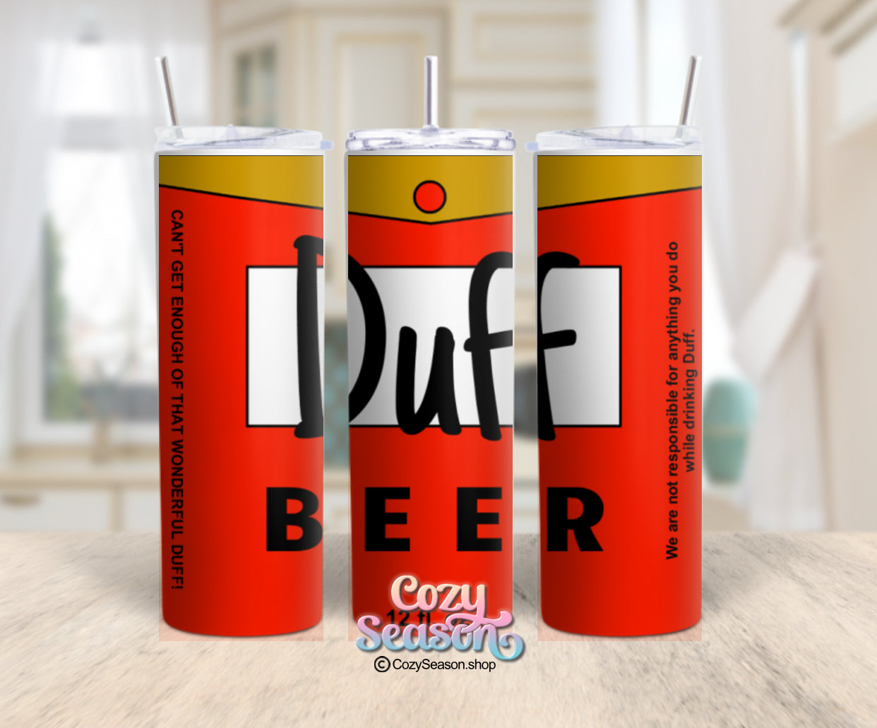 DUFF BEER - Personalized 20oz Tumbler