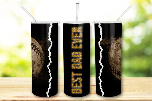 Best Baseball Dad - 20oz Tumbler