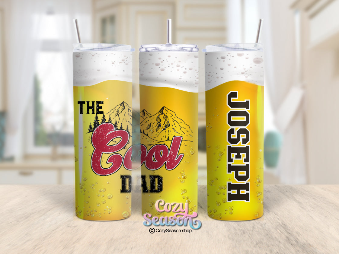 The Cool Dad - Personalized 20oz Tumbler