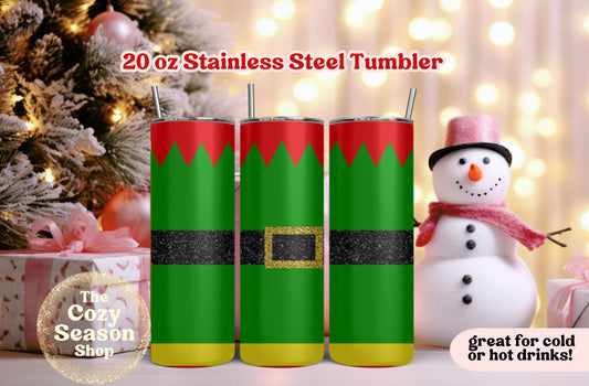 Elf Costume Stainless Steel Tumbler, 20 oz.