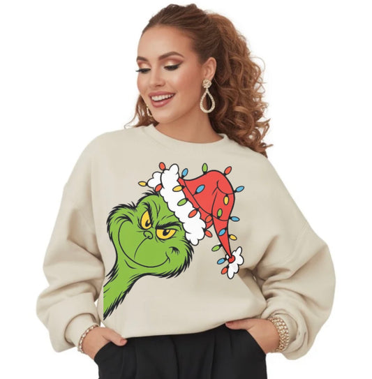 PEEKING GRINCH Sweatshirt