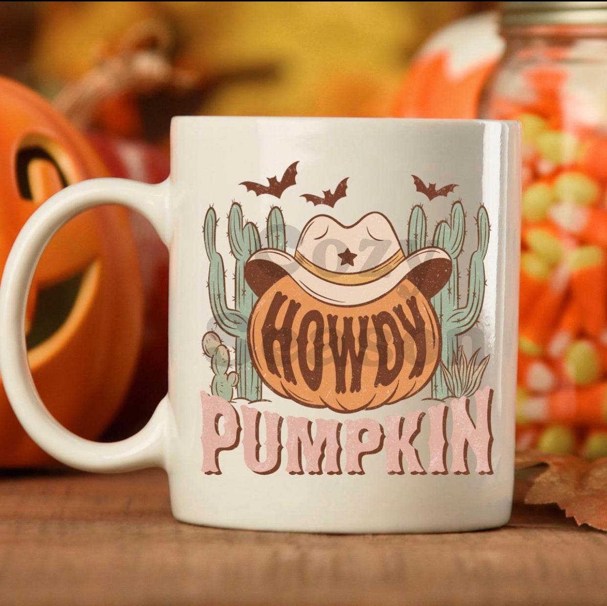 Howdy Pumpkin - Coffee Mug